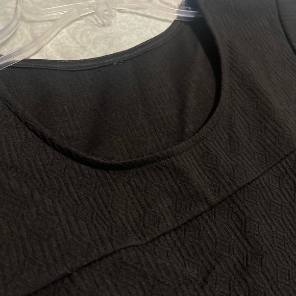 Black Women's Crop Top - Picture 5 of 7